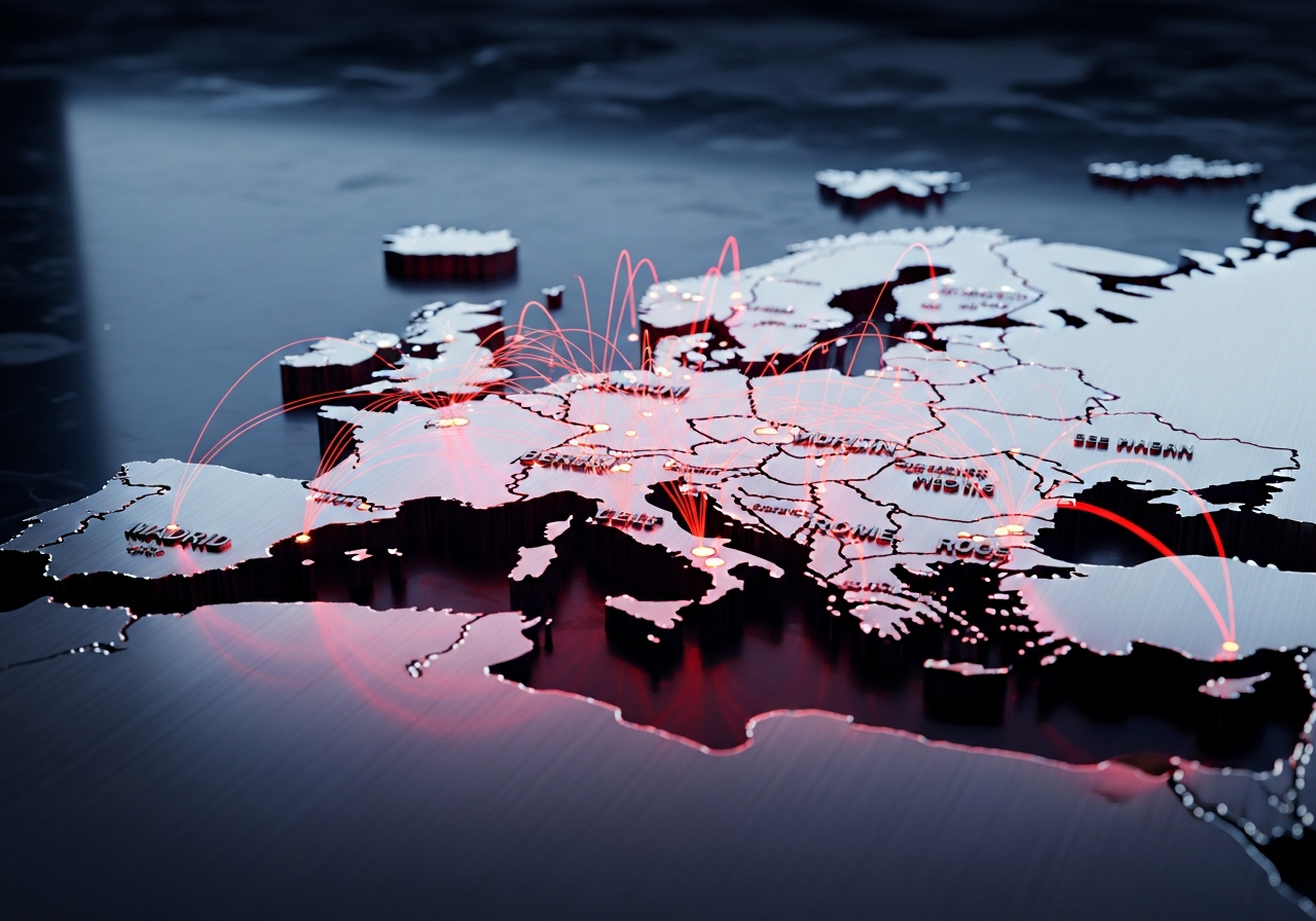 AI logistics network of Europe