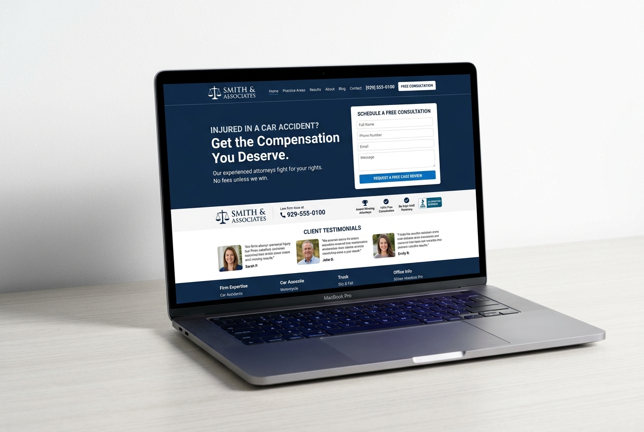 Smith & Associates landing page