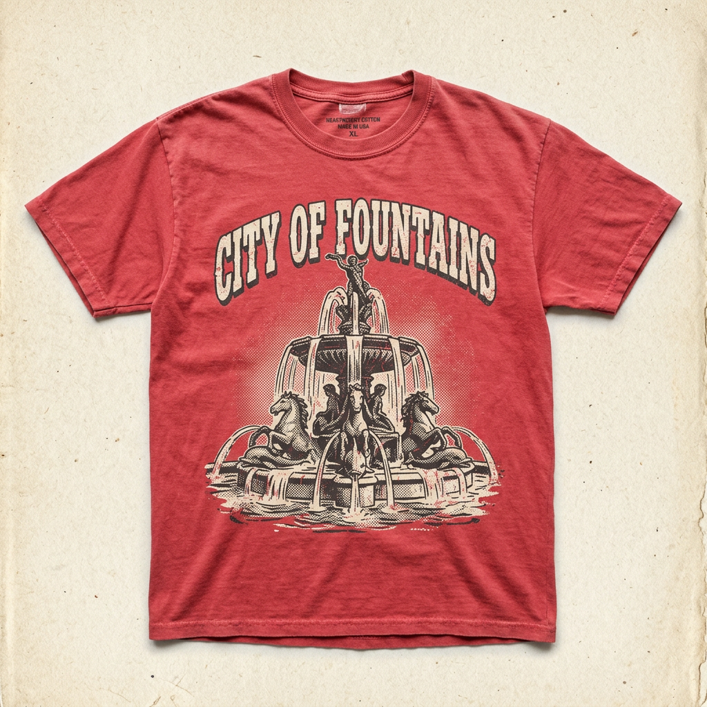 City of Fountains Tee