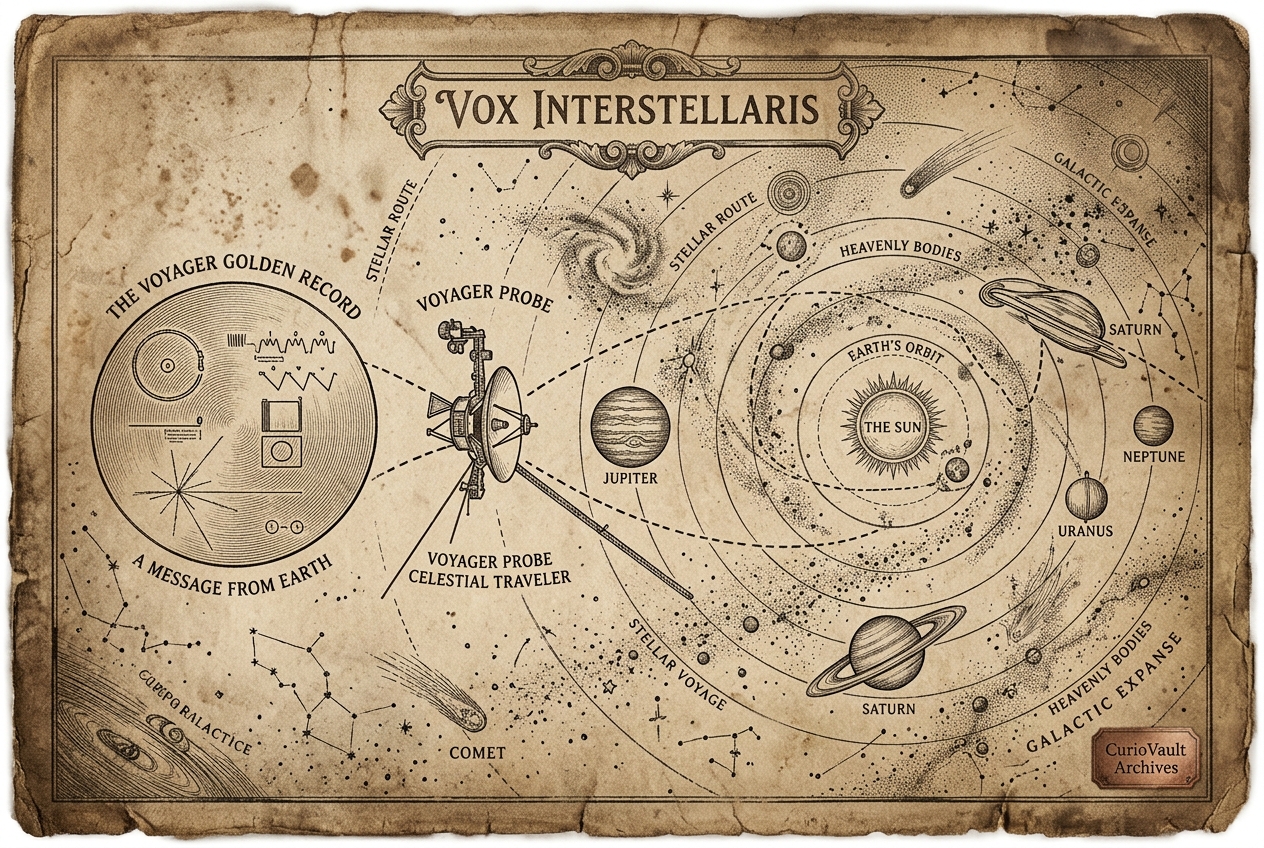 We have a message already in interstellar space — AI illustration