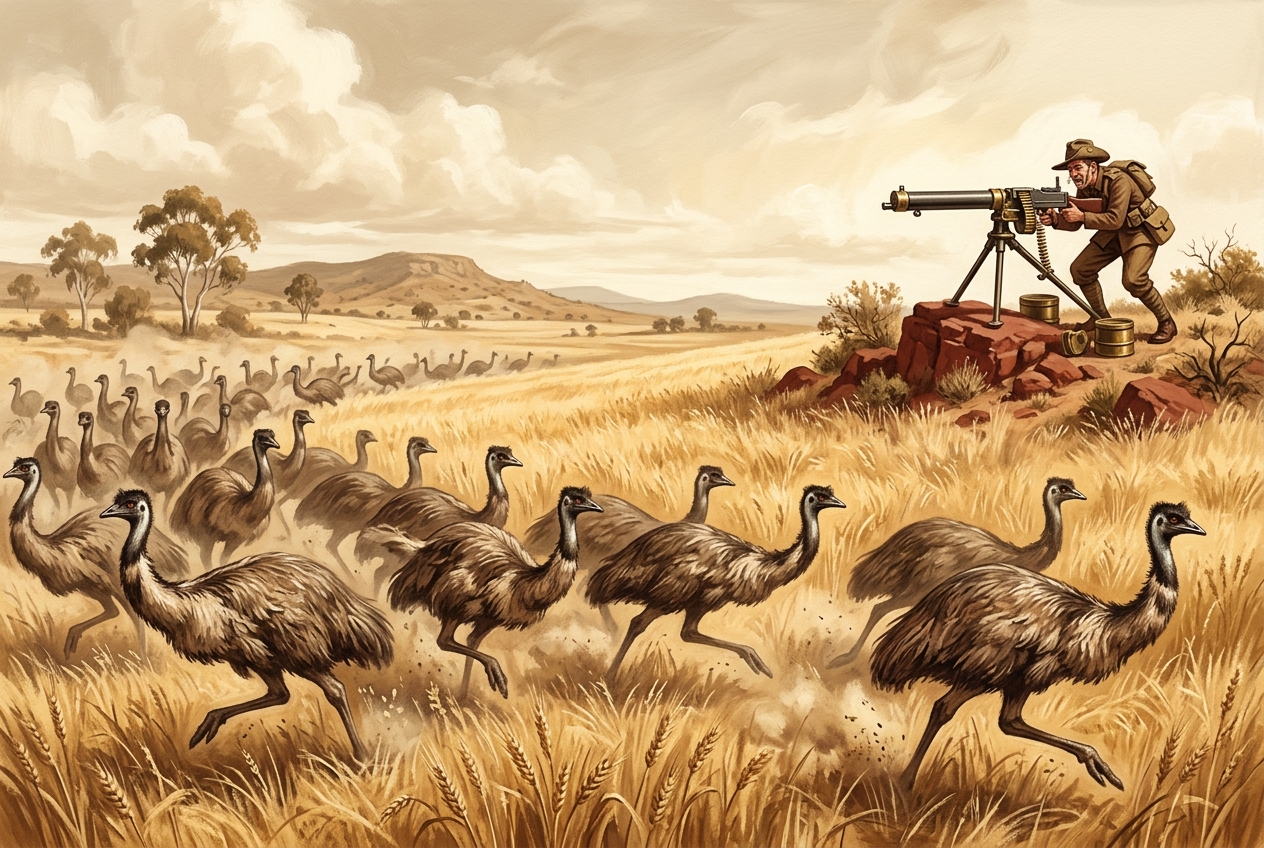 The Great Emu War of 1932 — Australia Lost