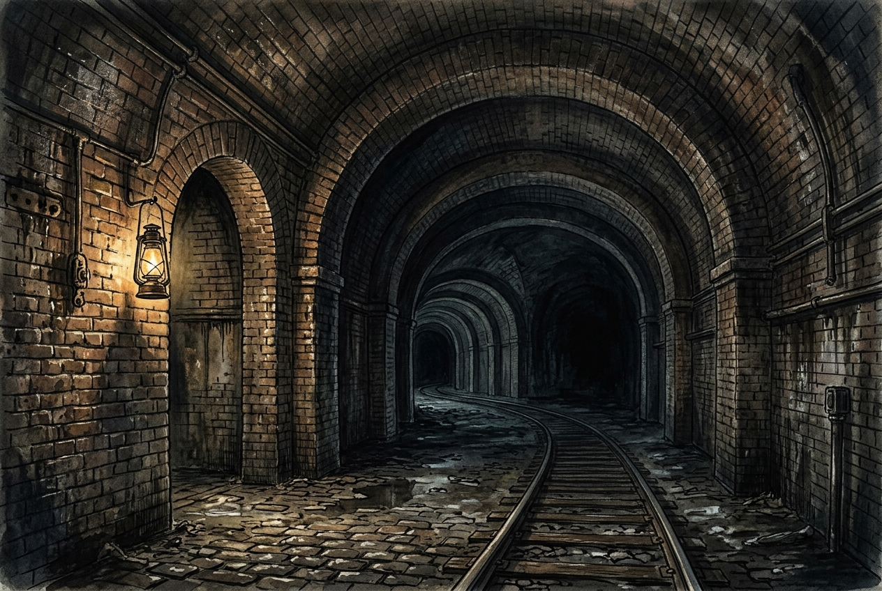 The Duke Who Lived Underground With 15 Miles of Tunnels — AI illustration