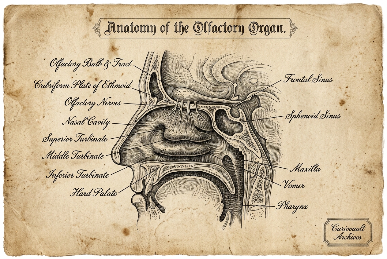 Your nose can distinguish 1 trillion different scents — AI illustration