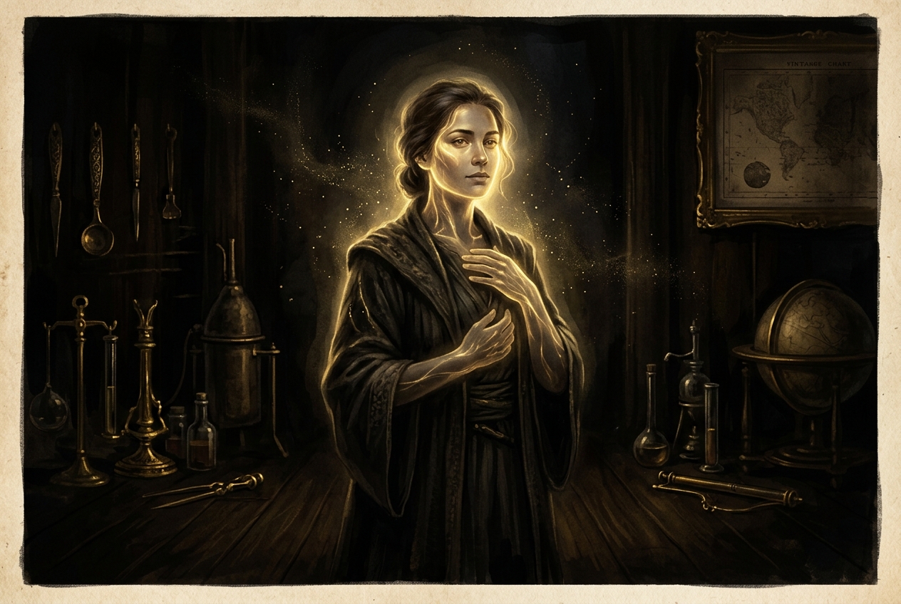 Humans Glow — You Just Can't See It — AI illustration