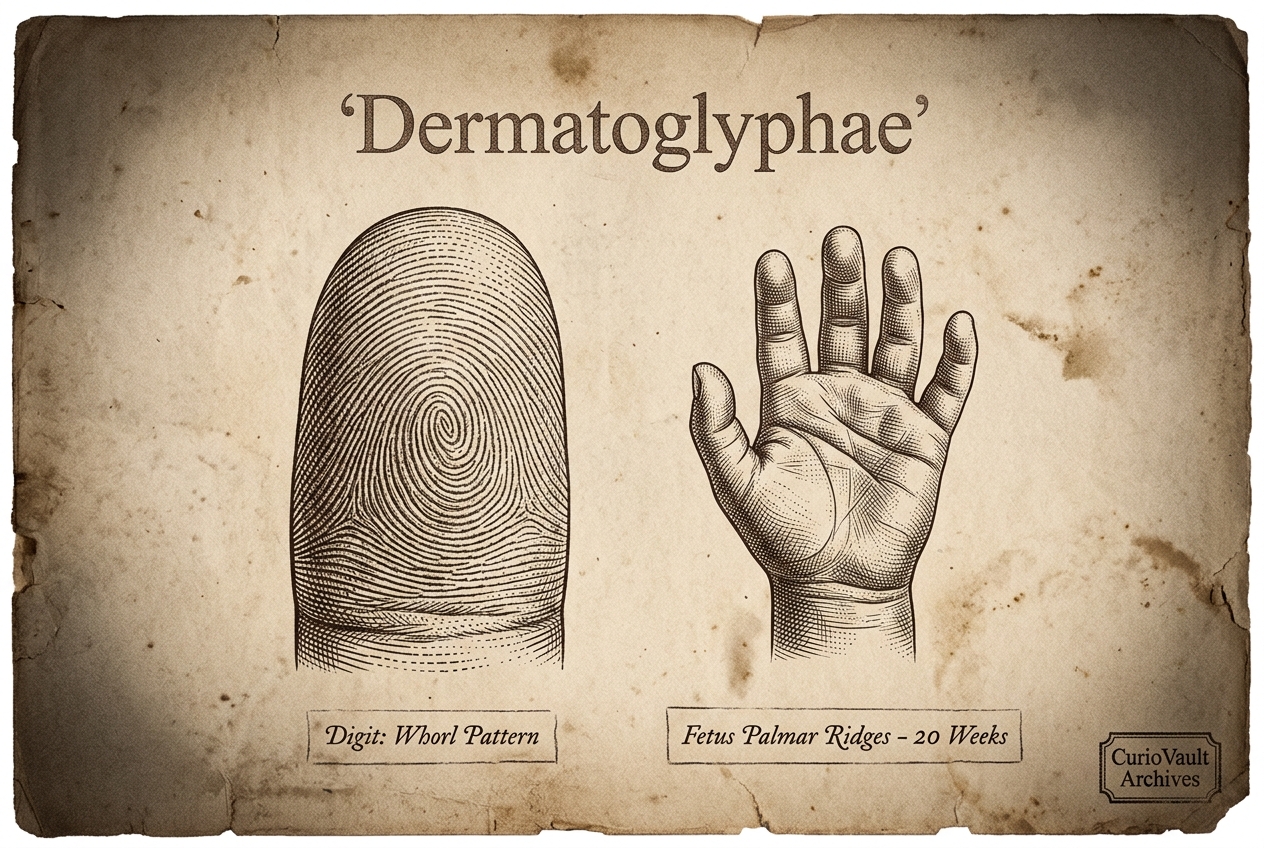 Your fingerprints were set before you were born — AI illustration