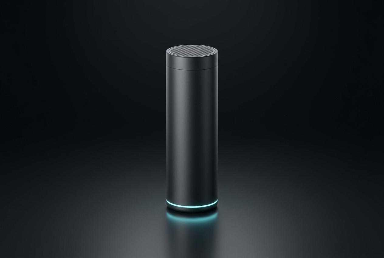 ENGINE — studio voice assistant device concept render