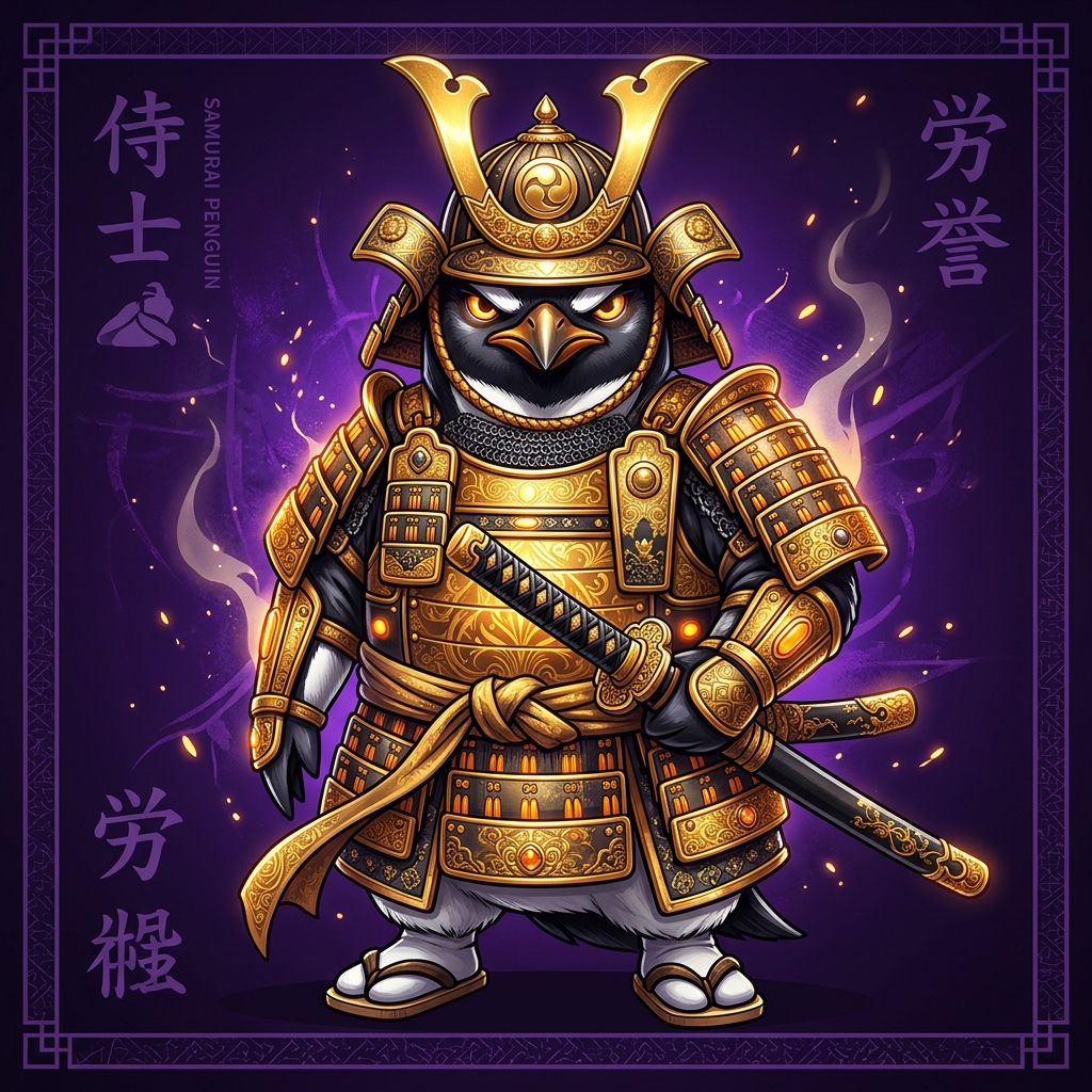 EG Samurai Penguin #009