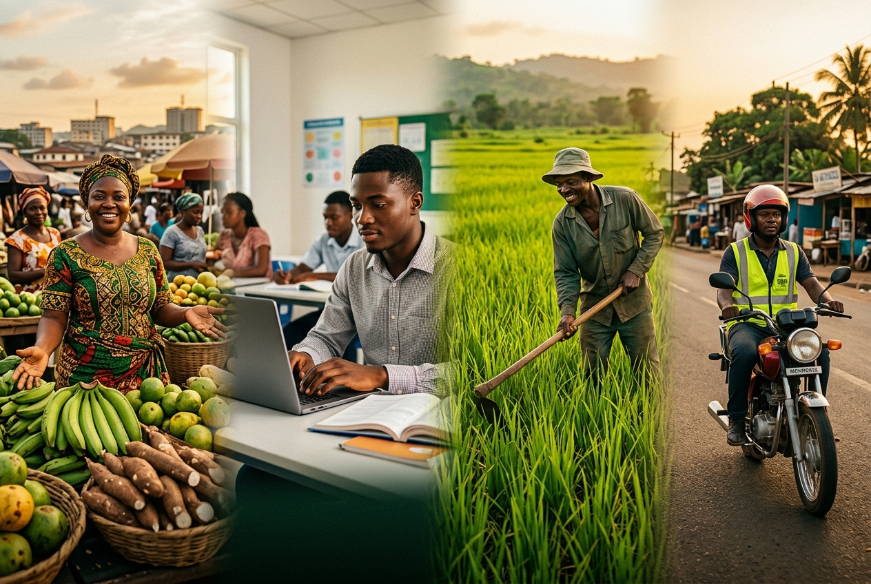 Liberian entrepreneurship, agriculture, education and community development