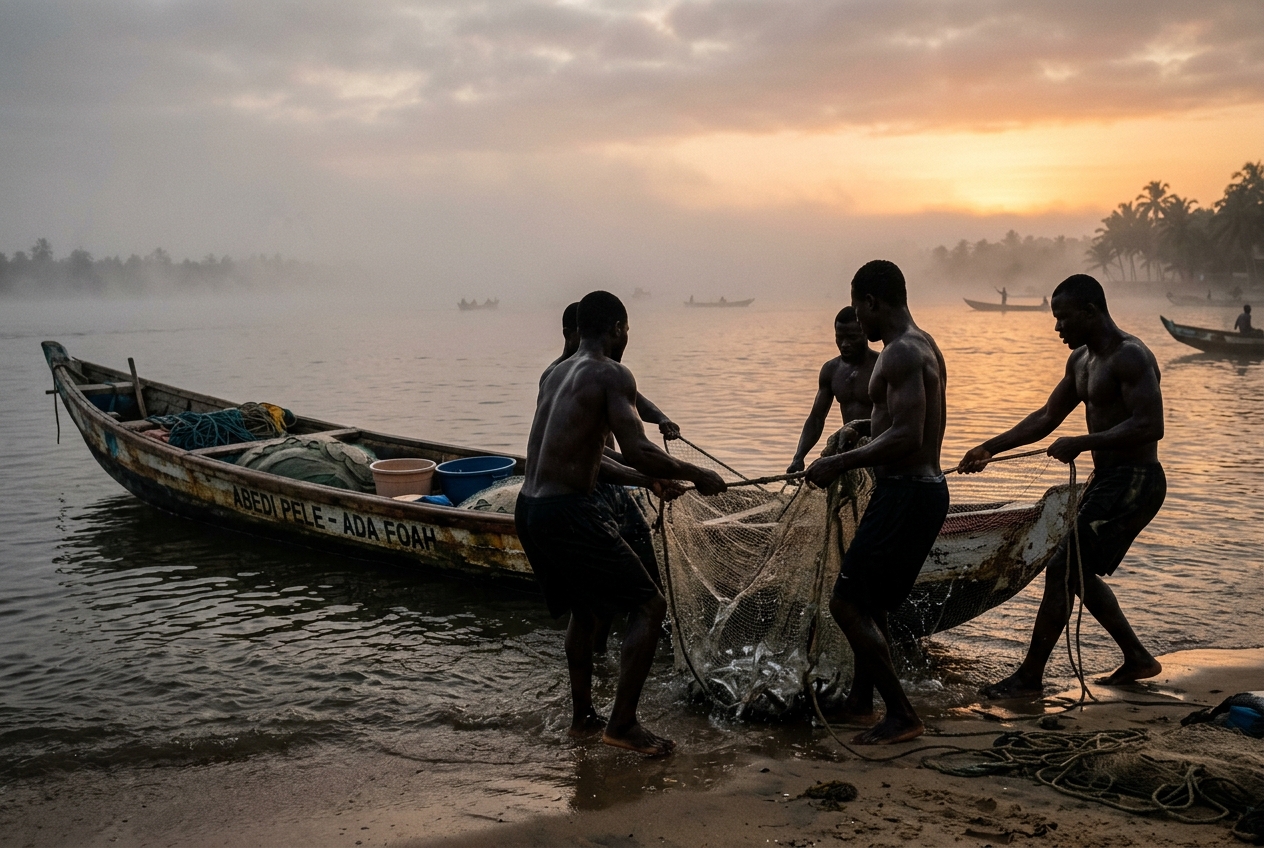 Where tradition meets the sea. — Volta Region, Ghana