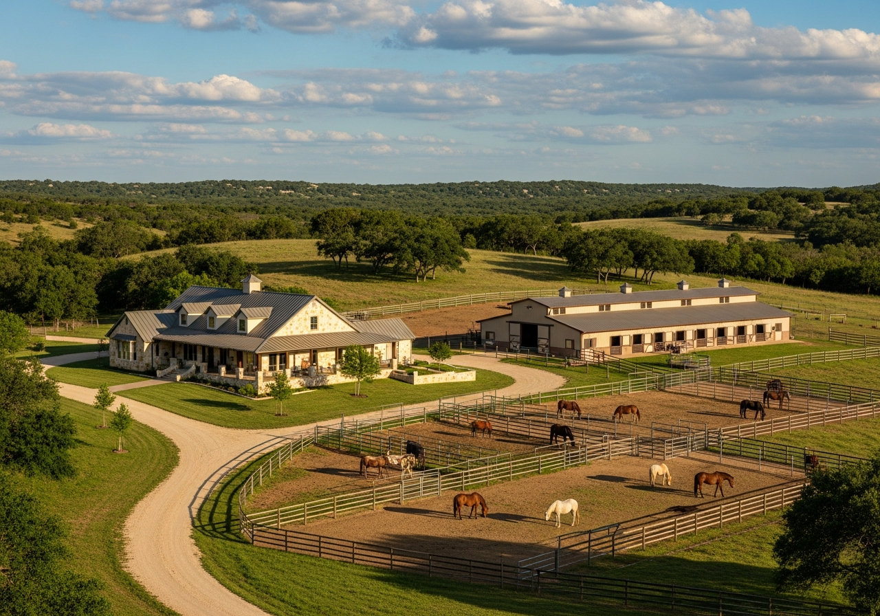 Weatherford Texas horse ranch estate property for sale