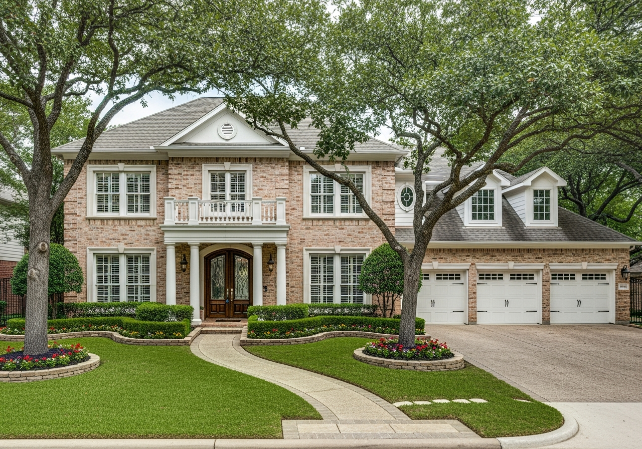 Highland Village Texas lakeside colonial home for sale