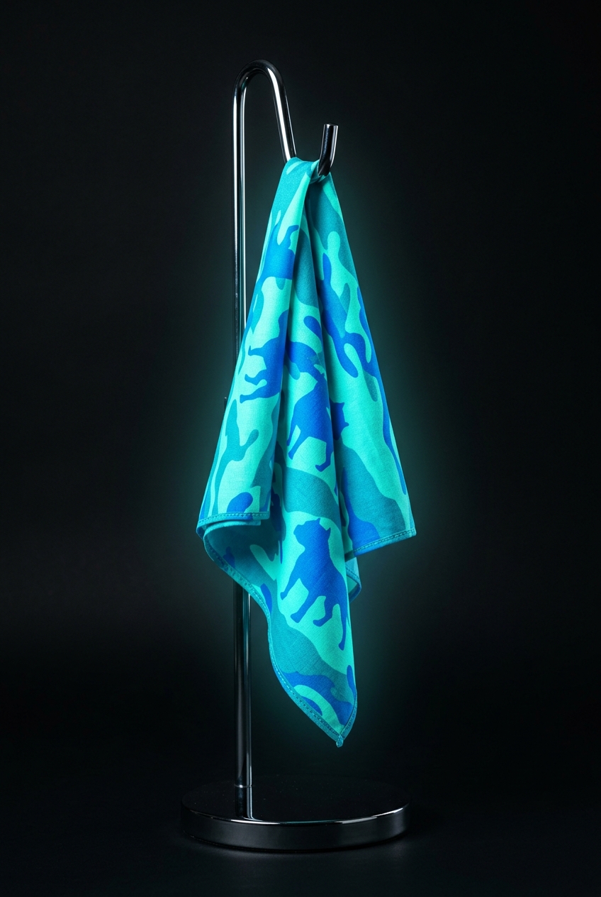 Aqua Pit Camo Bandana