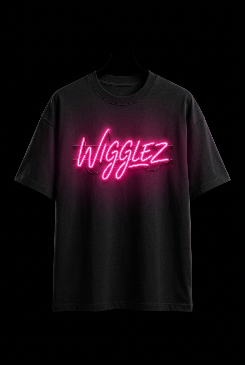 Wigglez Neon Logo Tee