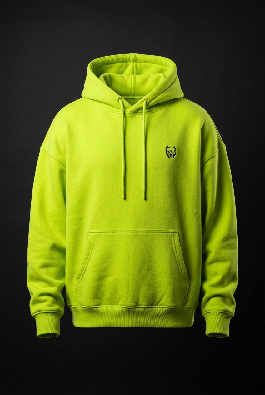 Mrs. Wigglez Oversized Hoodie — Hot Pink (Signed)