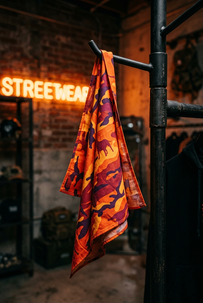 Orange Sunset Bandana