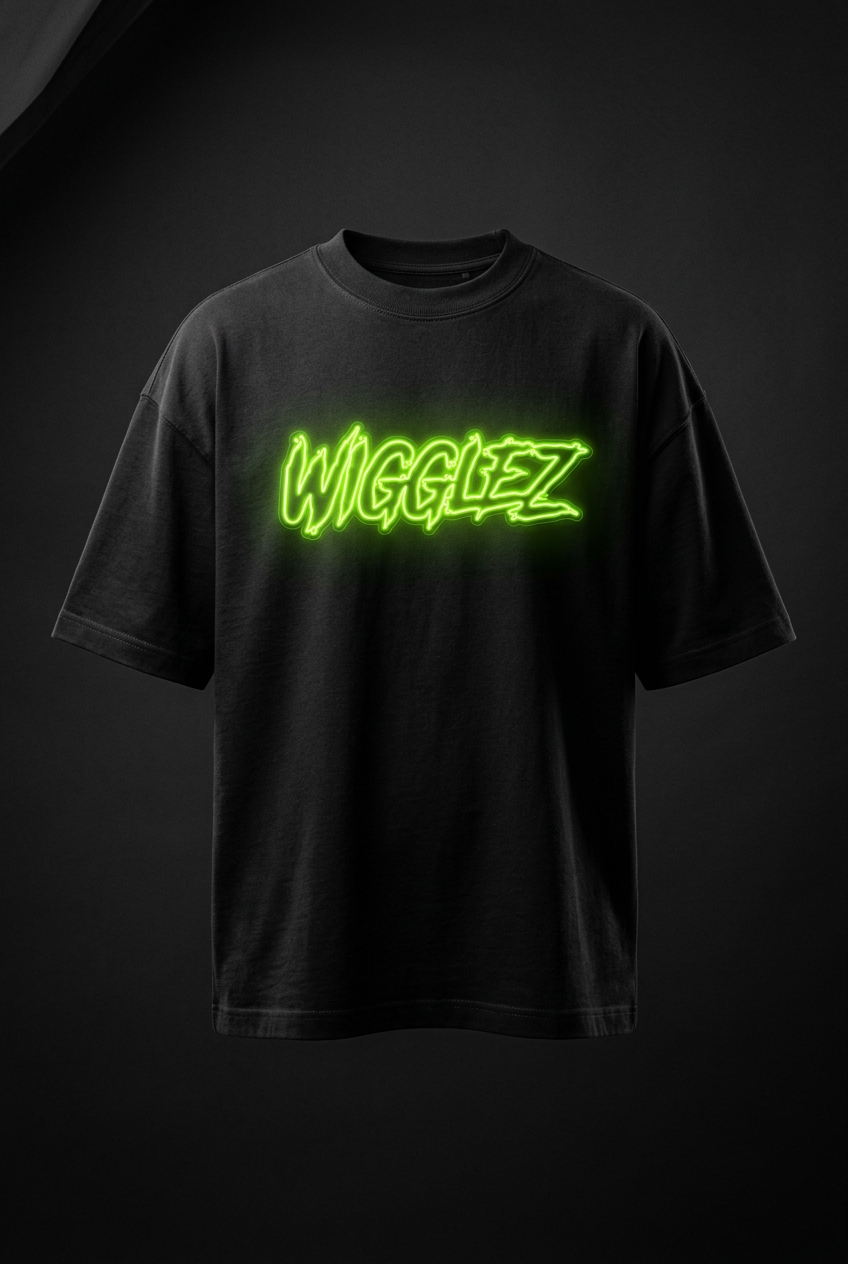 Wigglez Neon Logo Tee