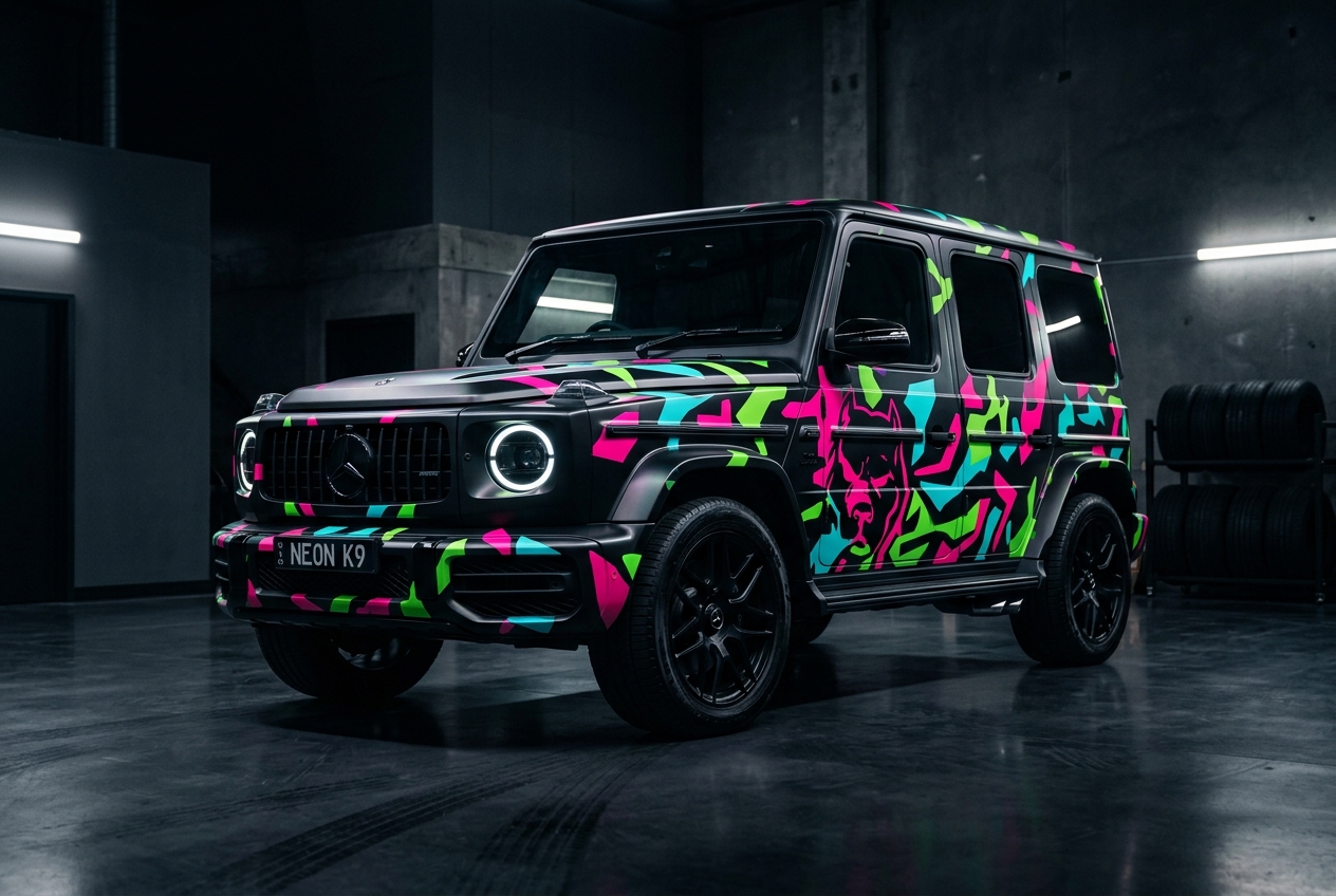 G-Wagon — Neon Pit Bull Camo