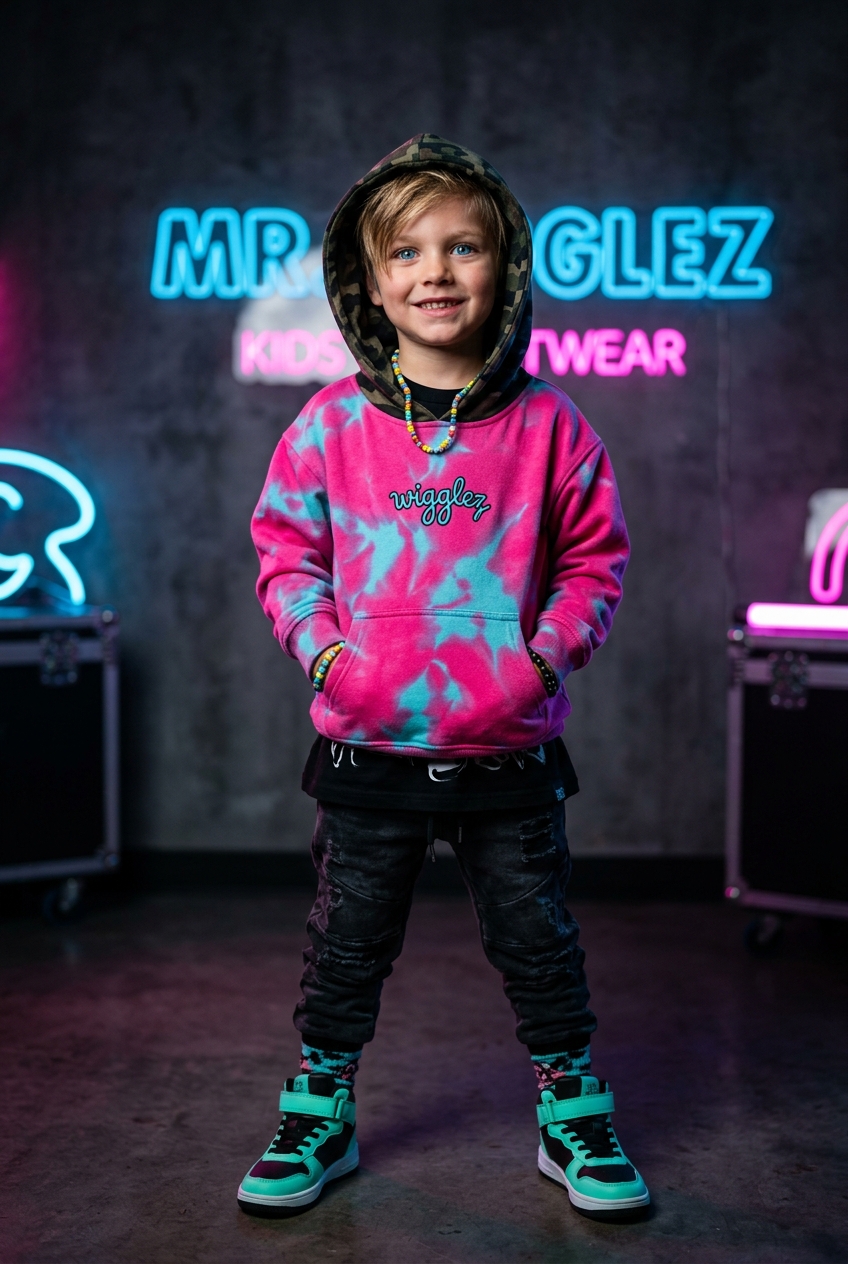 Wigglez Kids Hoodie — Hypercolor