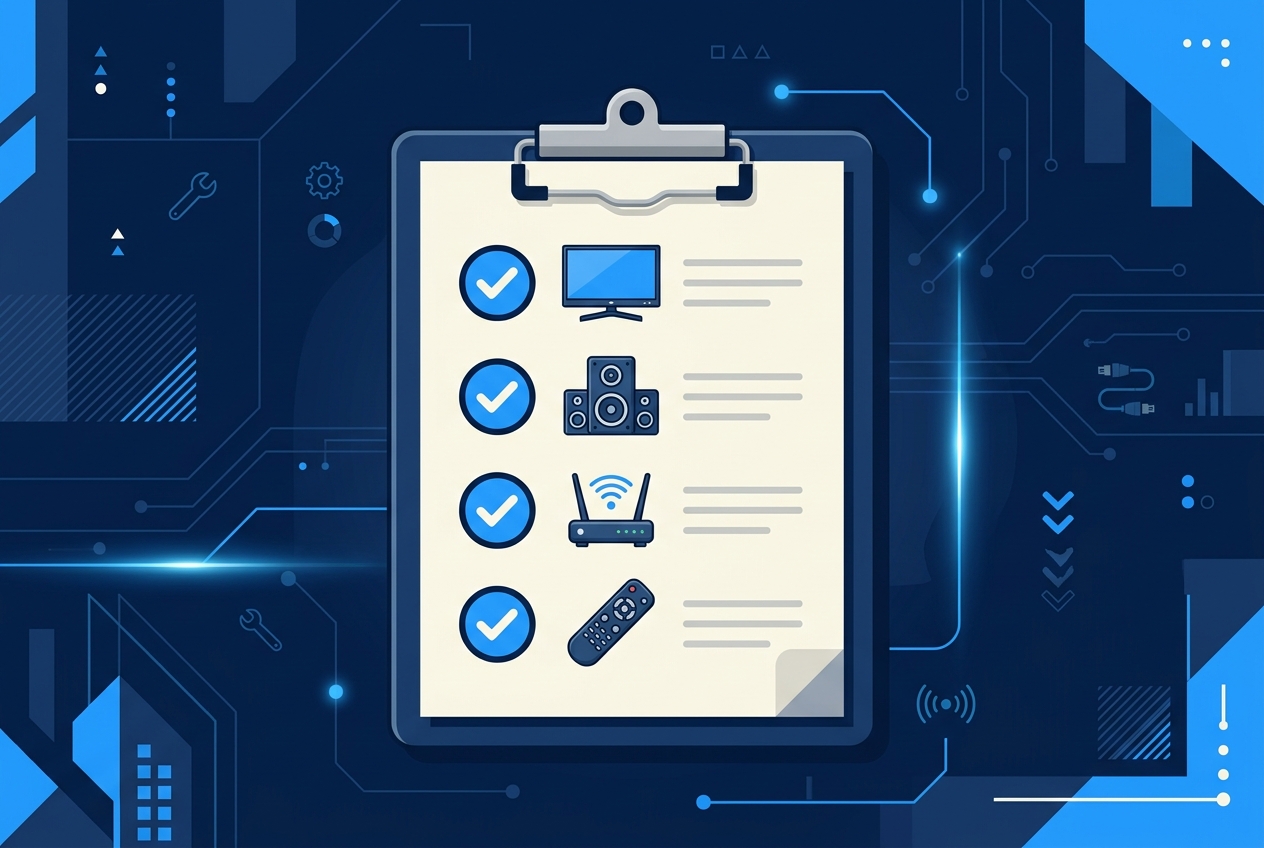 AV System Planning Checklist