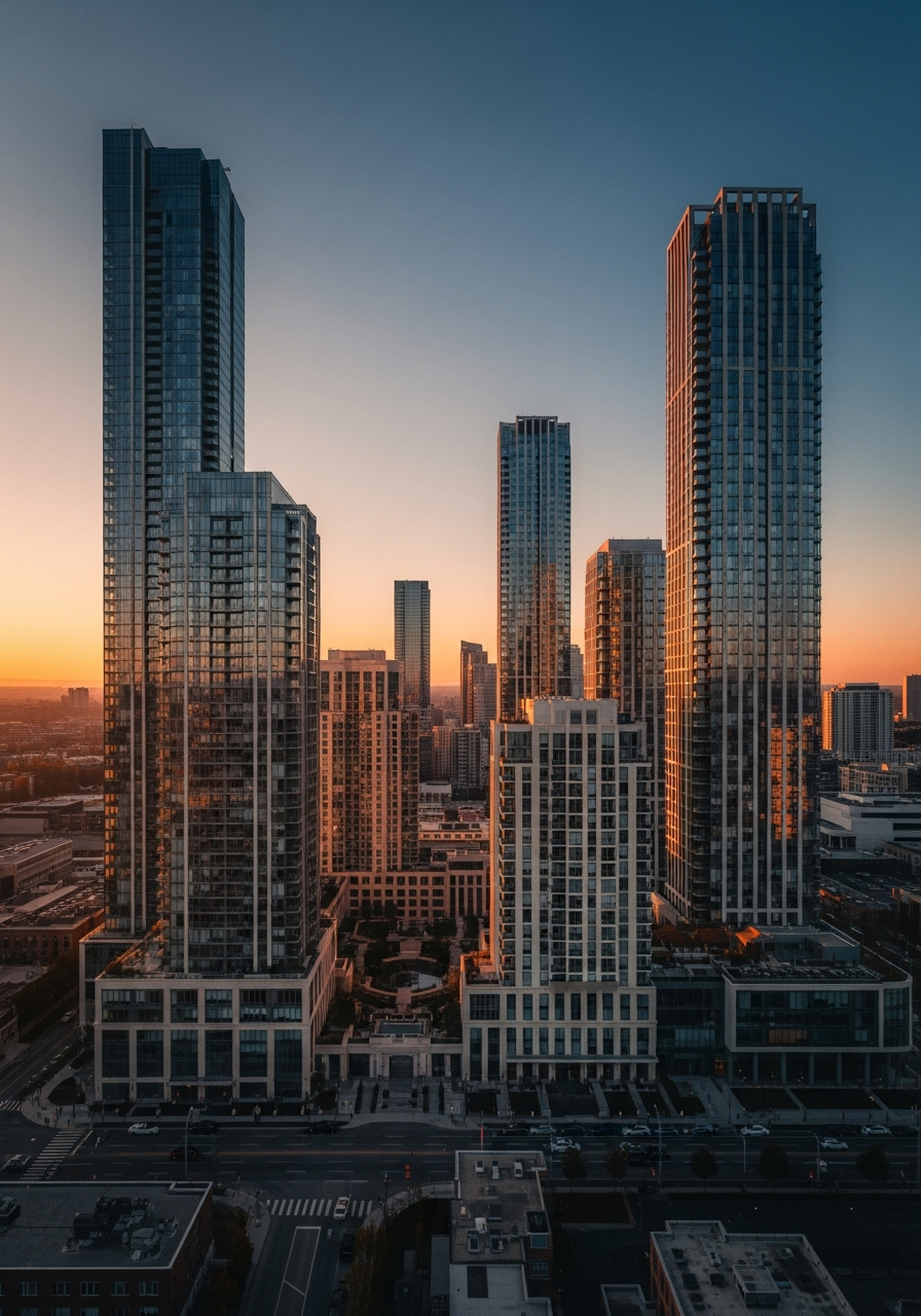 Desarrollo inmobiliario moderno