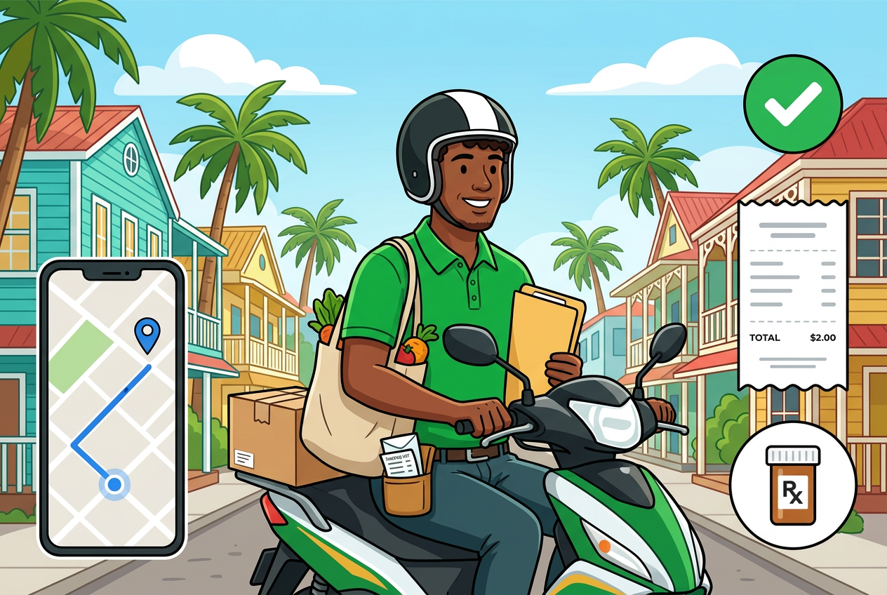 TaskItGY tasker handling everyday errands in Georgetown, Guyana