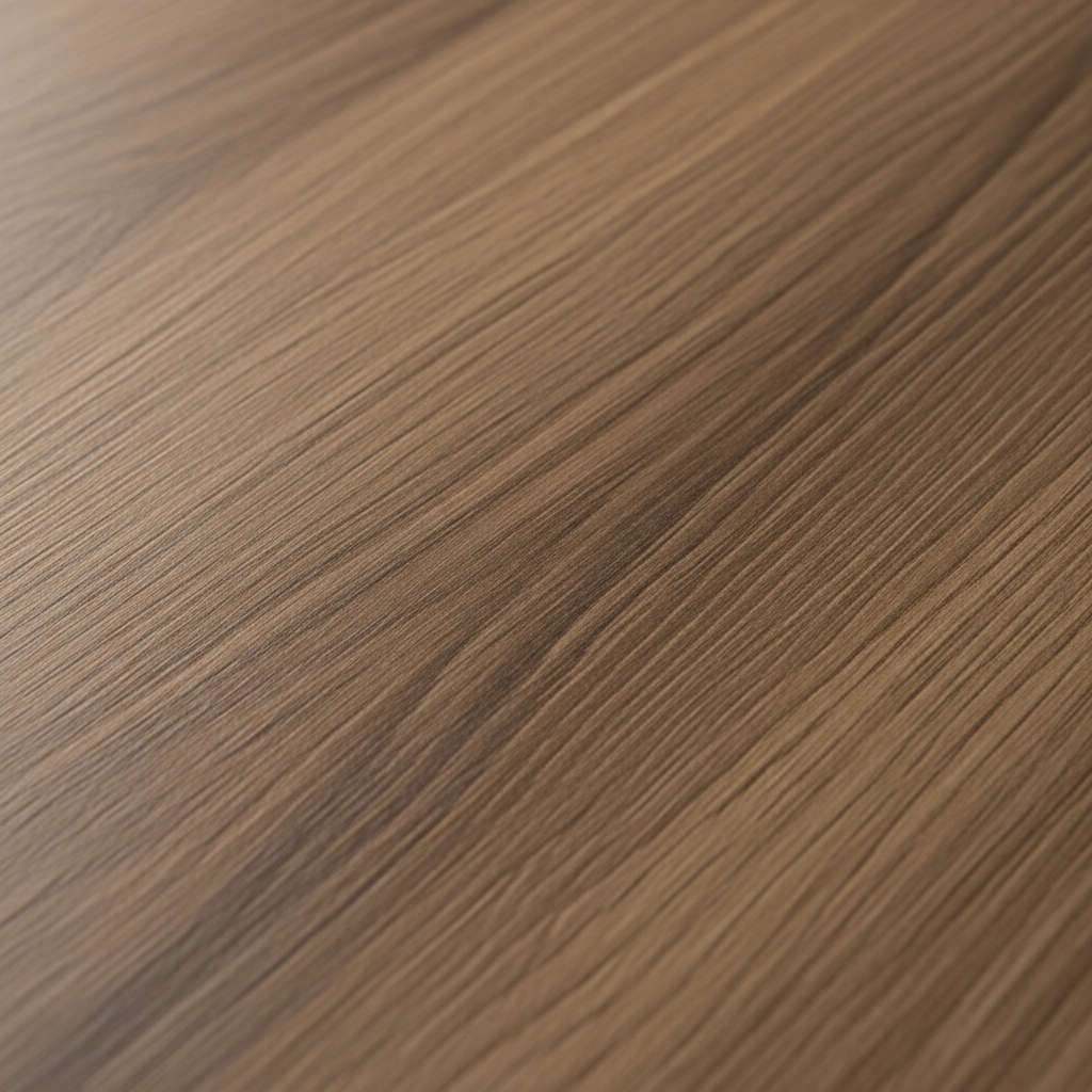 Close-up of premium wood grain laminate flooring installed by C&Z Flooring