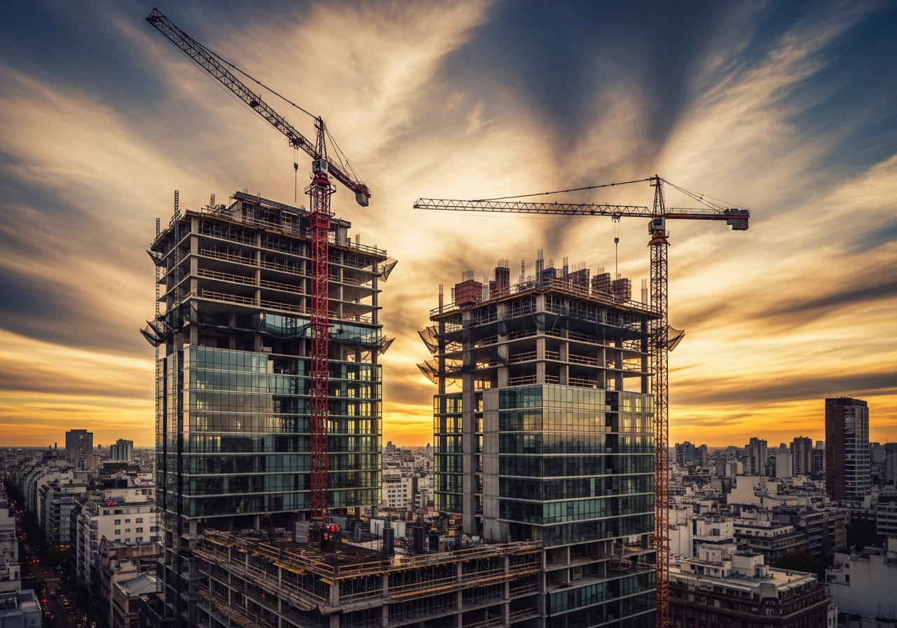 Construction in Buenos Aires