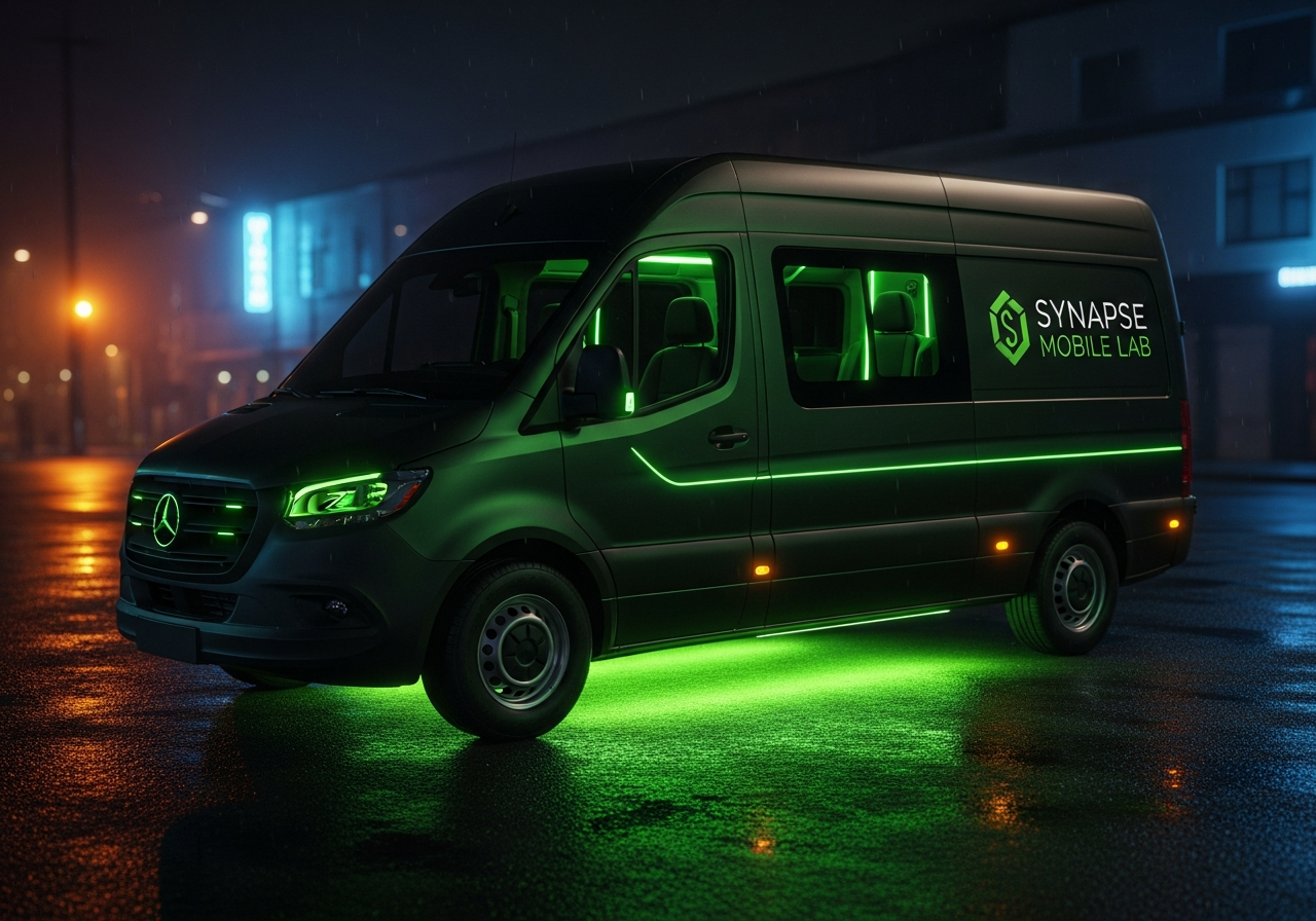 Mobile IT service van