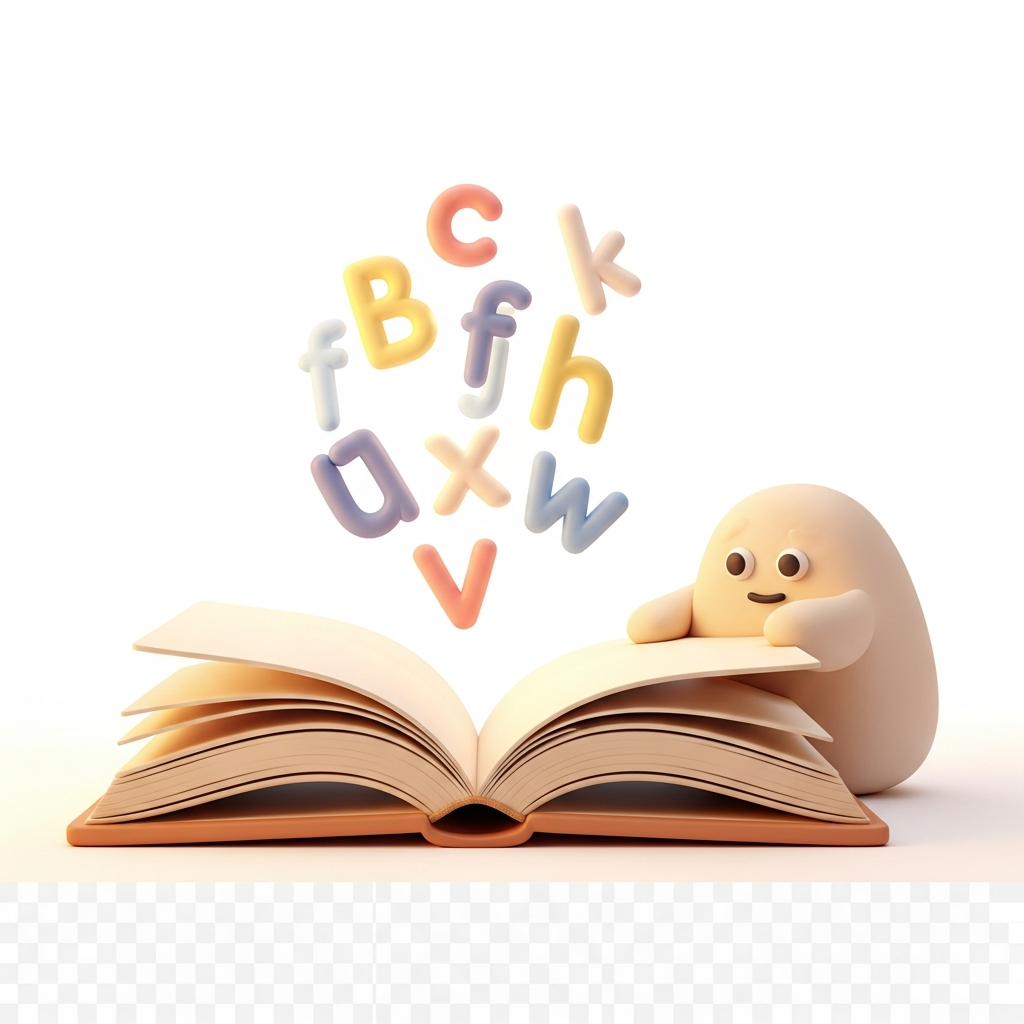 Glowing book