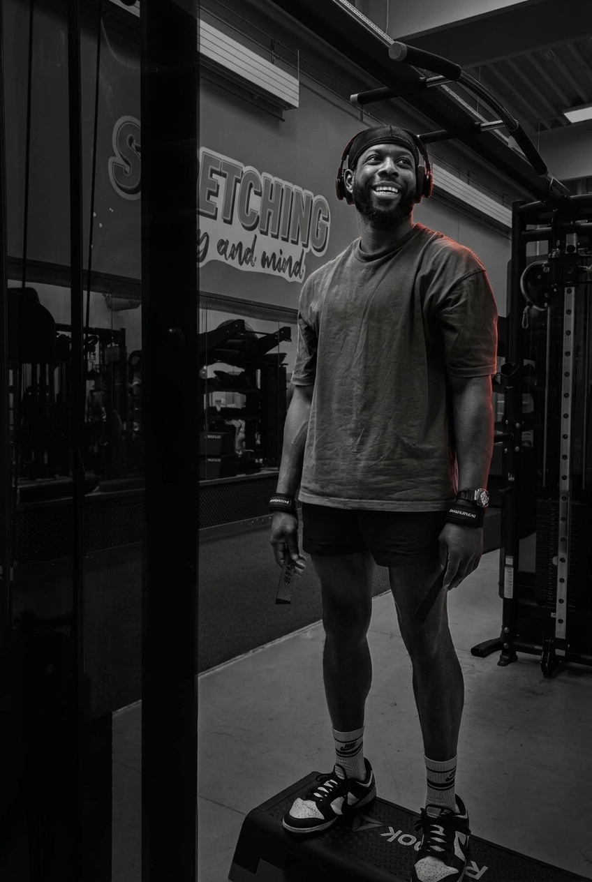 Coach portrait in the gym