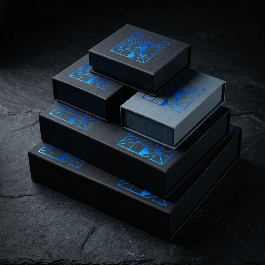 Kraft & Matte Black Packaging