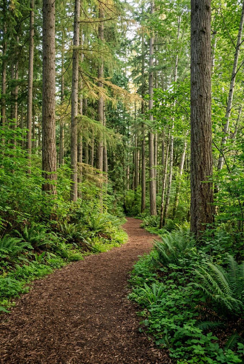 Old-growth Douglas fir forest