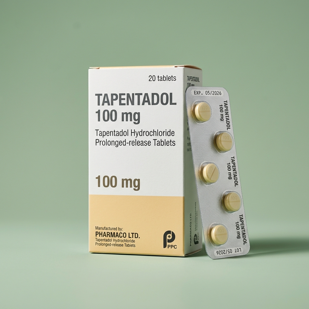 Tapentadol 100 mg pack