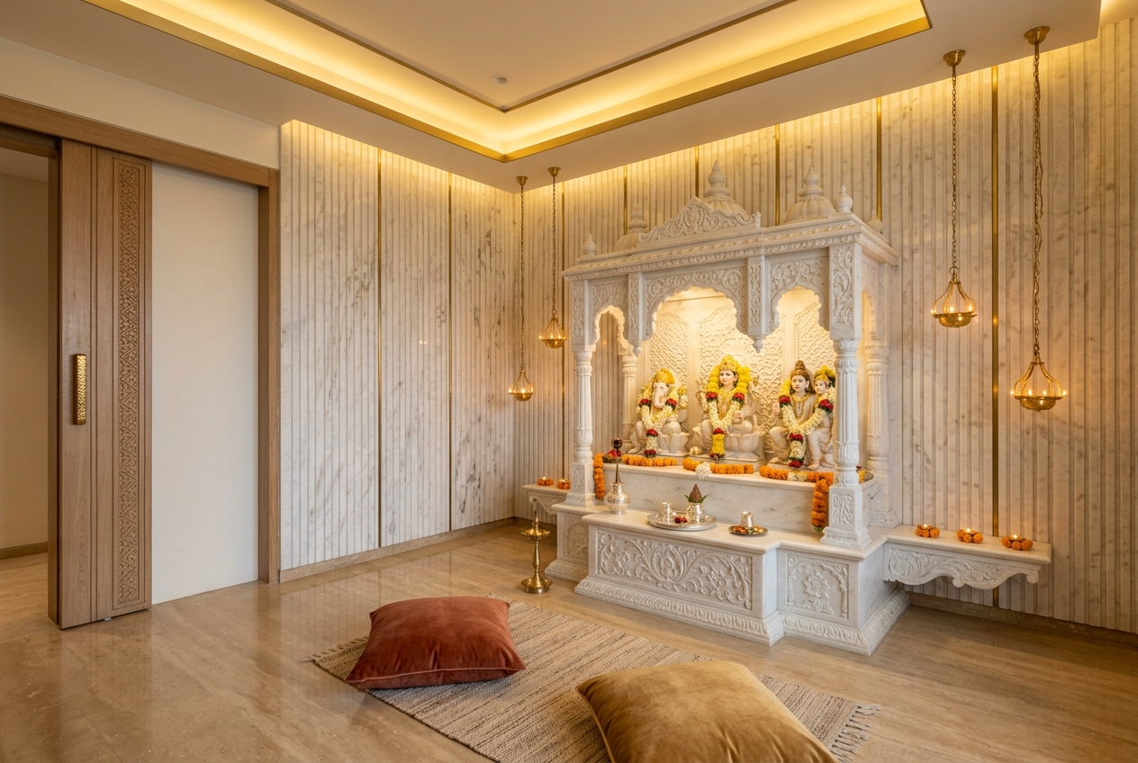 The Mandir after Ruchi Tandon's transformation