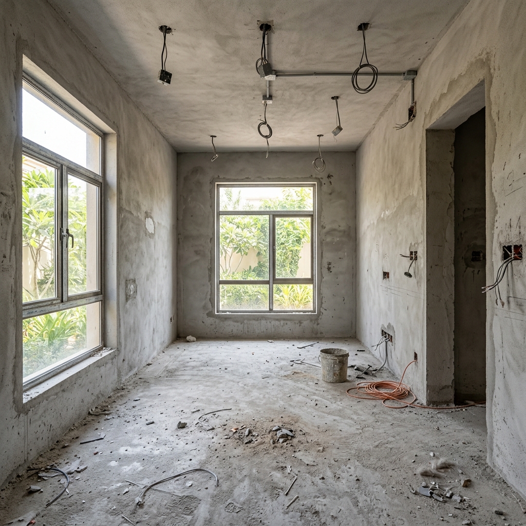 The Walk-In Wardrobe before renovation