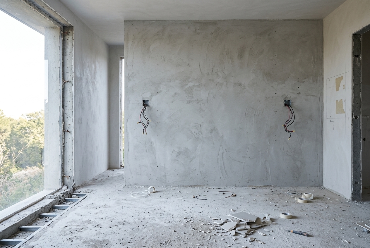 The Bedroom before renovation