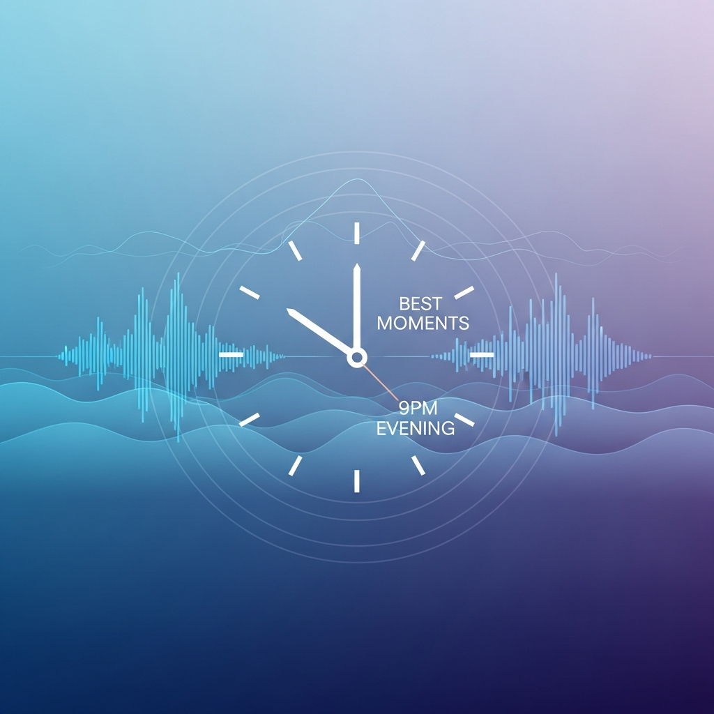 ¿Cuándo es el mejor momento para escuchar BioSounds? Maximiza tu bienestar con la ciencia del sonido.