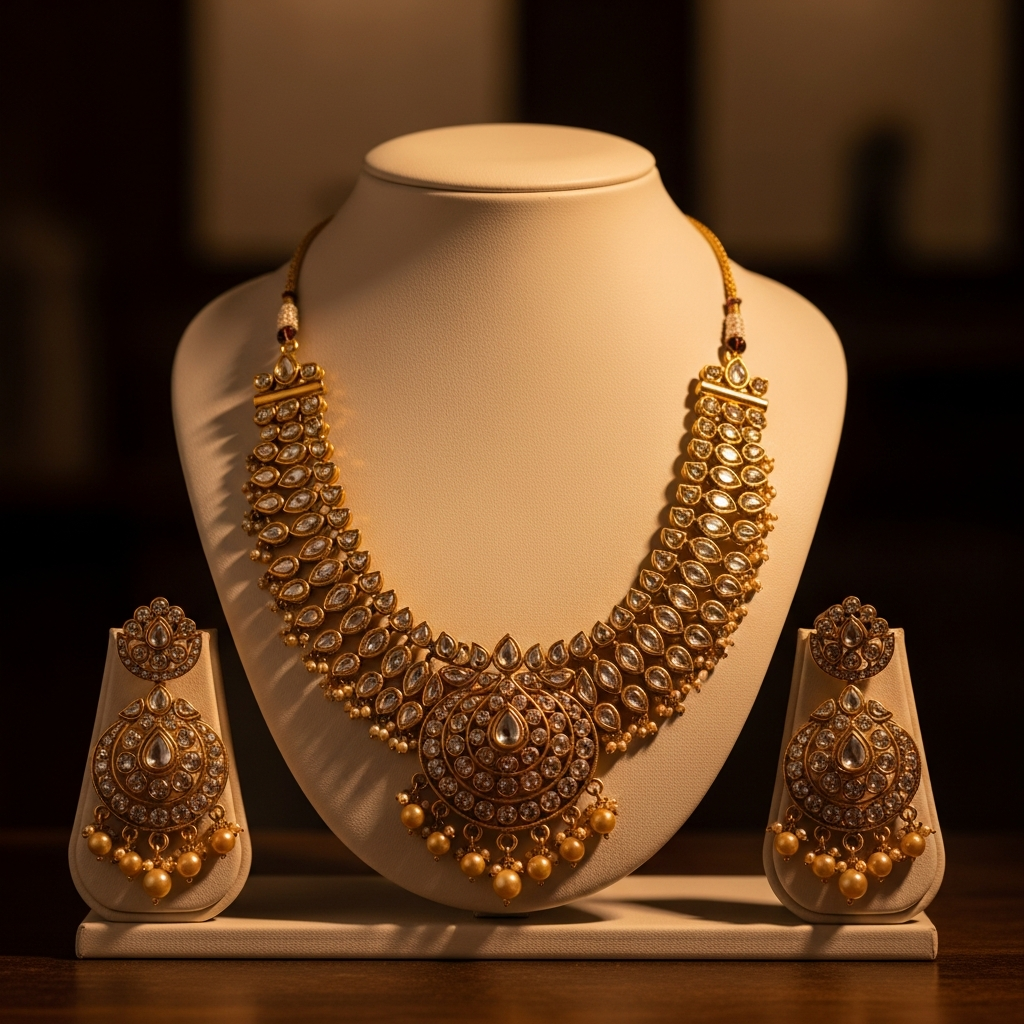 Temple Jewelry Necklace Set