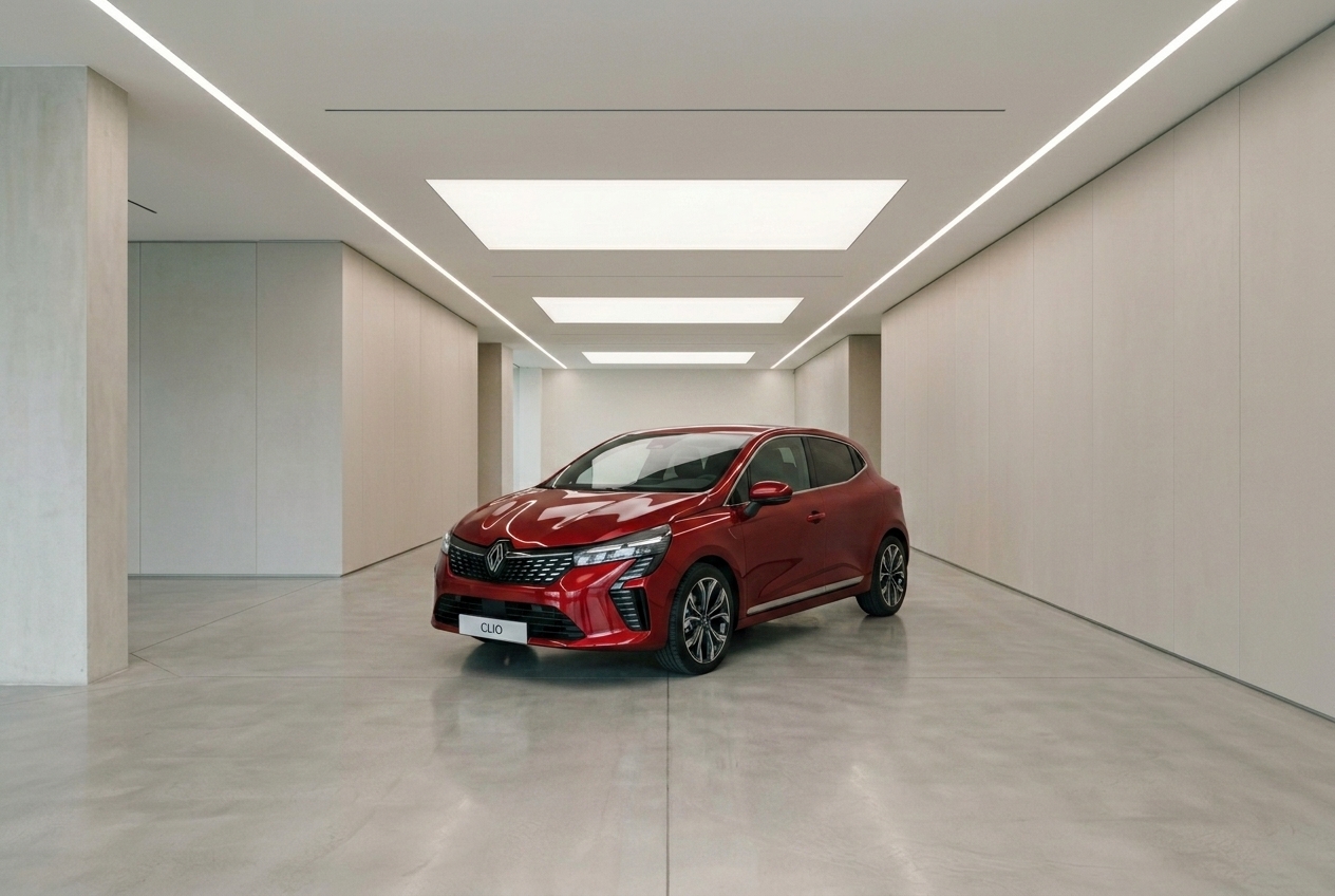 Renault Clio neuve en location moyenne durée