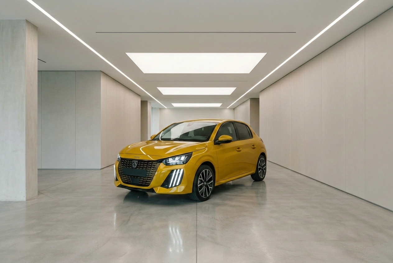 Peugeot 208 neuve en location moyenne durée