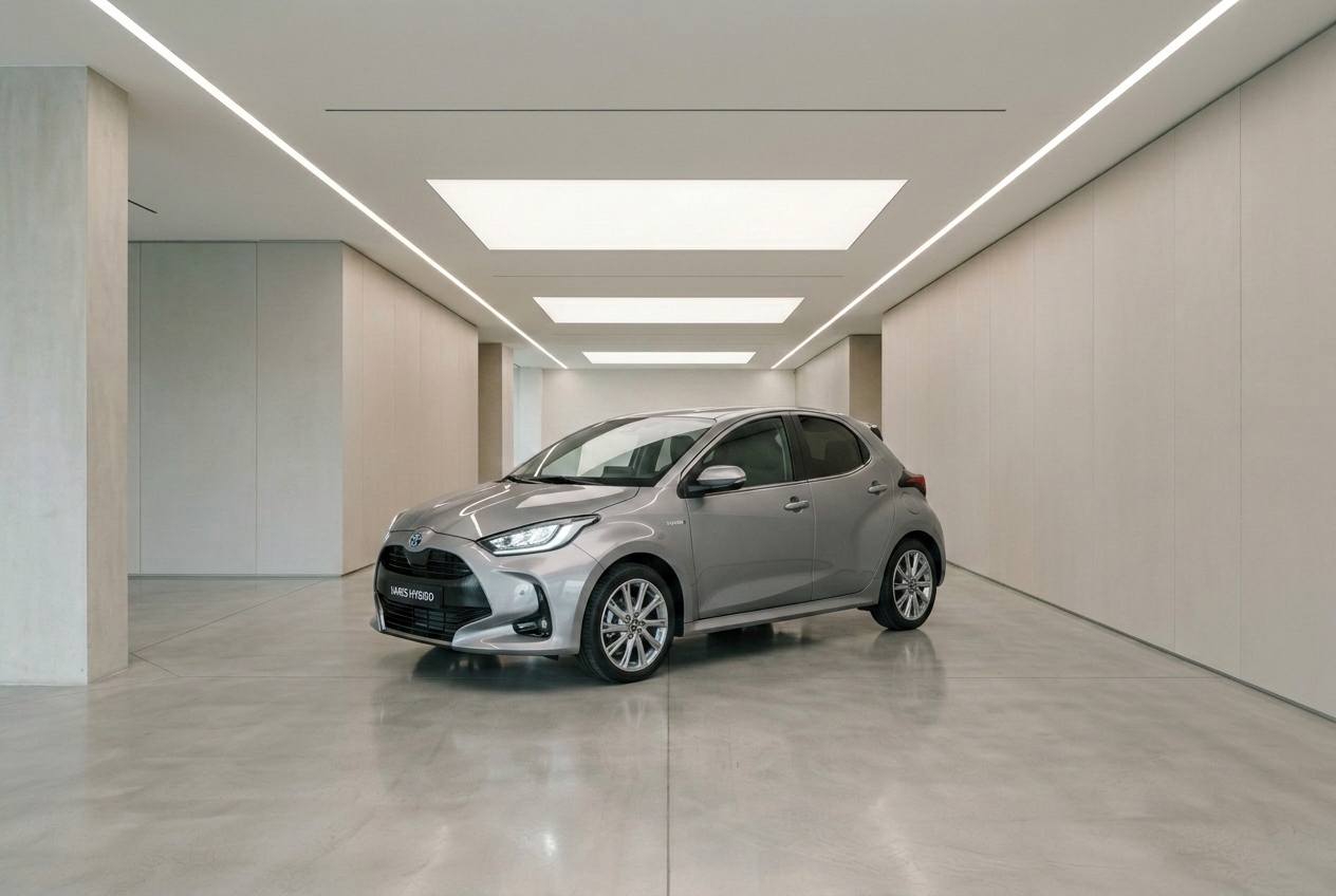 Toyota Yaris neuve en location moyenne durée