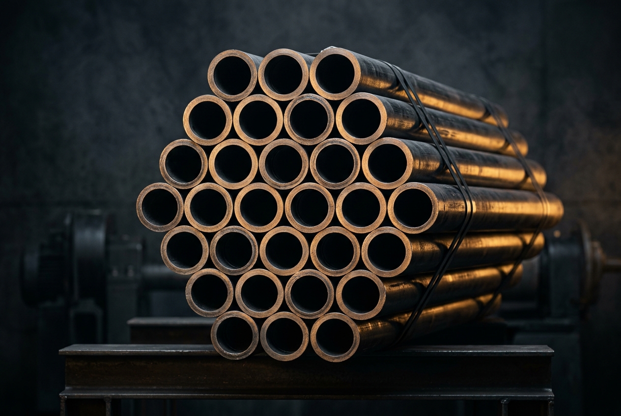 MS ERW Black Steel Pipes