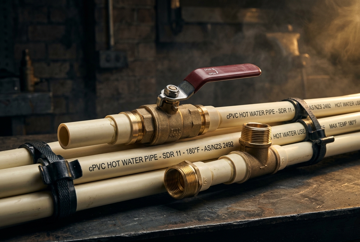 cPVC High-Pressure Pipes