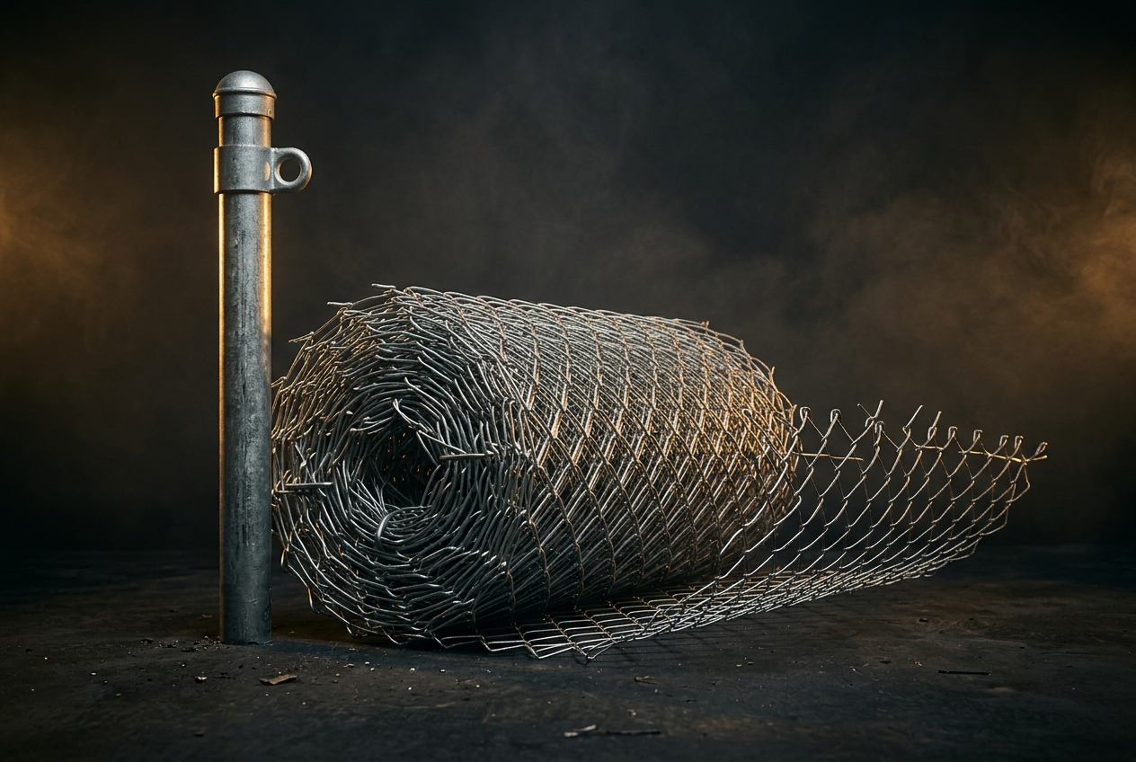 Galvanized Chain Link Fencing