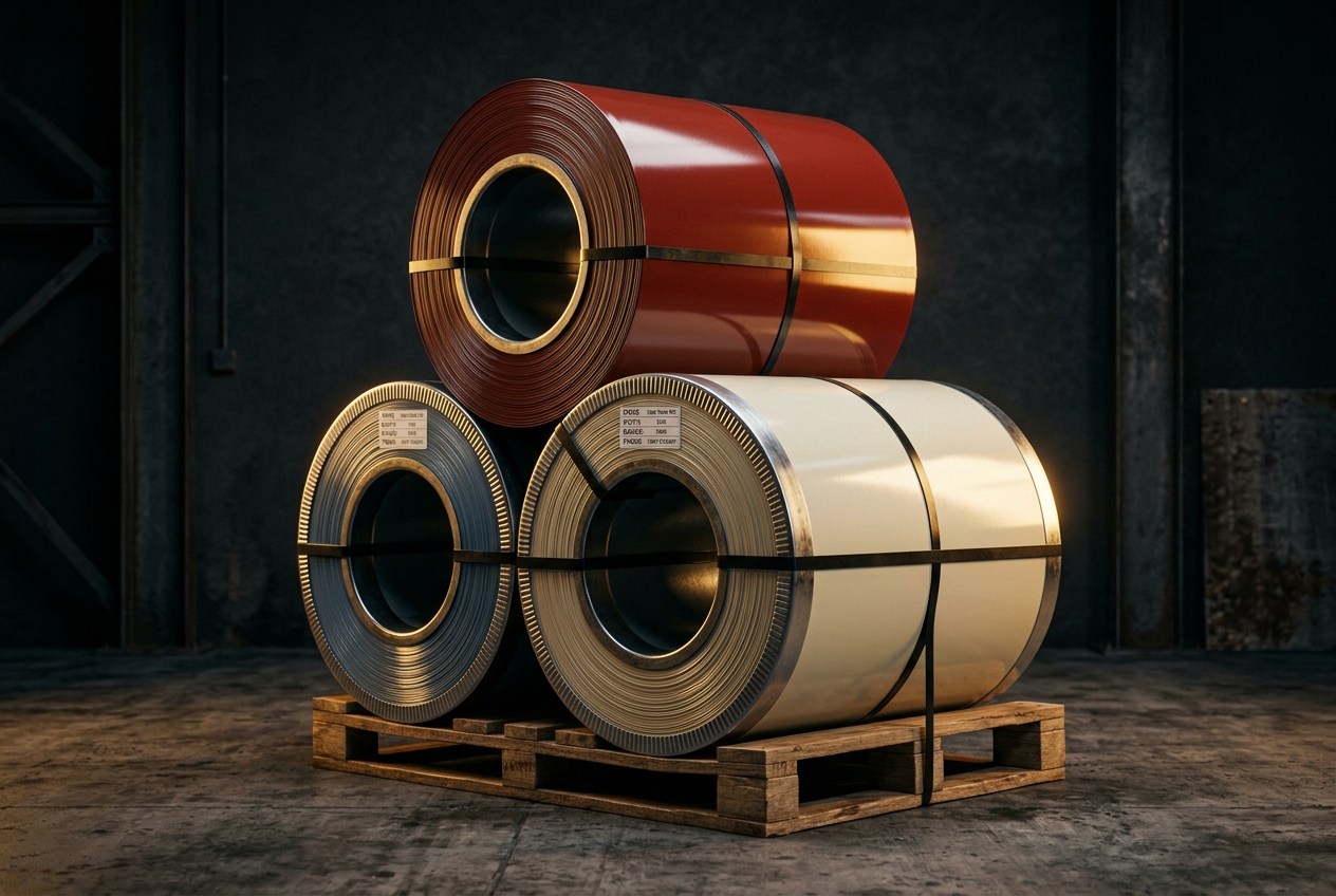 Pre-Painted Colour-Coated Coils (PPGI / PPGL)