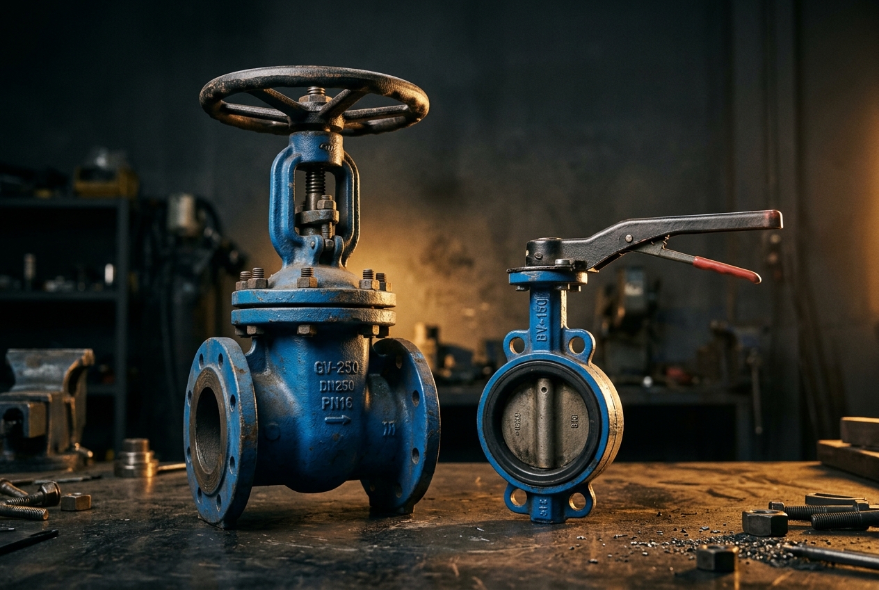 Industrial Butterfly and Sluice Valves