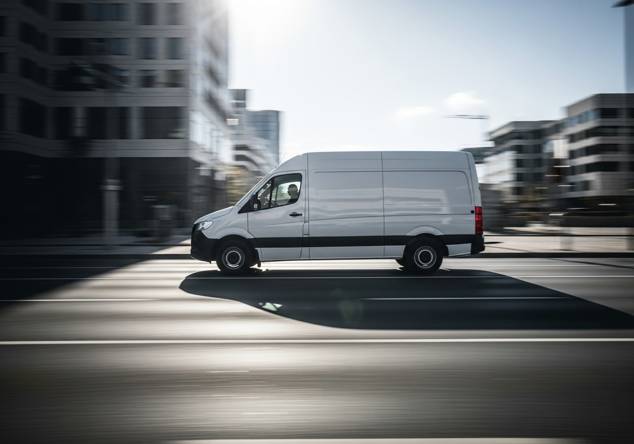 Delivery van