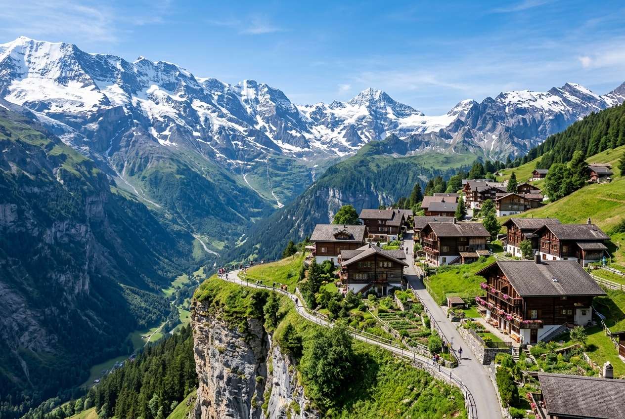گواستنەوەی فڕۆکەخانە Mürren