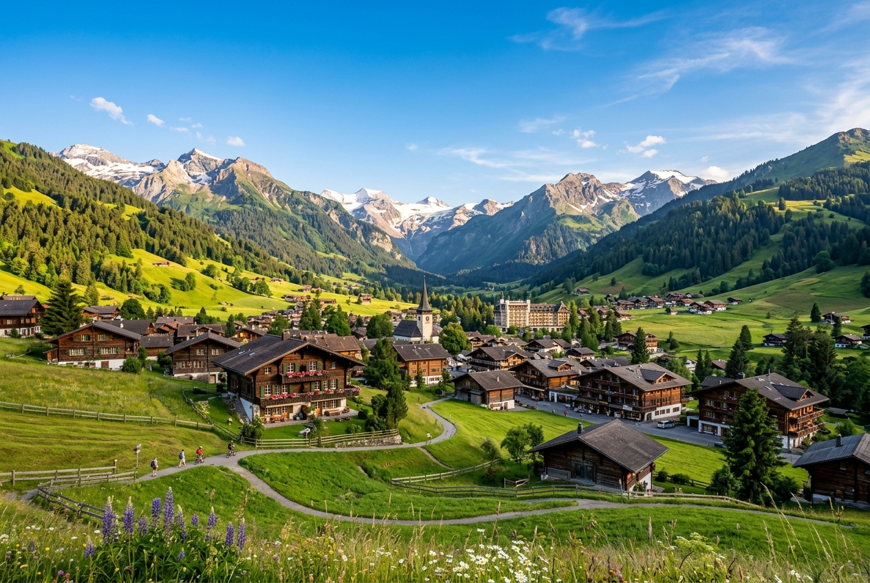 Flughafentransfer Gstaad