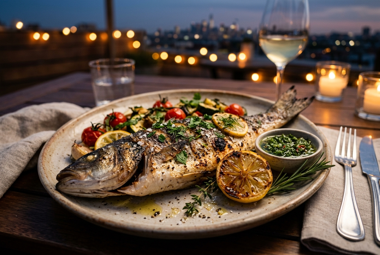 Le Grill — signature dish